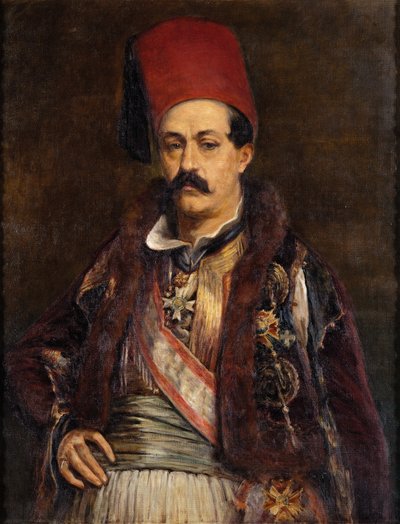 Portrait of Ioannis Kolettis by Greek School